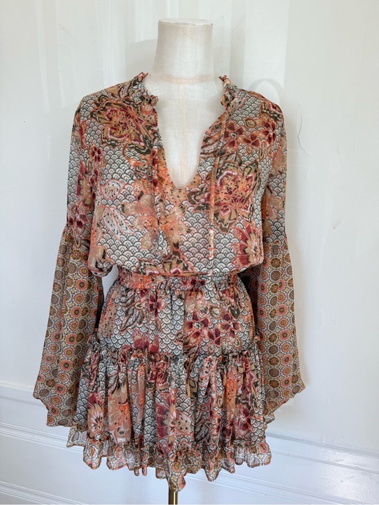 Misa Los Angeles Dresses & Skirts - MISA LA Elisabetta Boho Floral Mini Dress XS